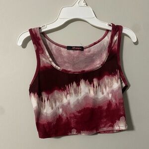 Xtaren Tie Dye Cropped Tank